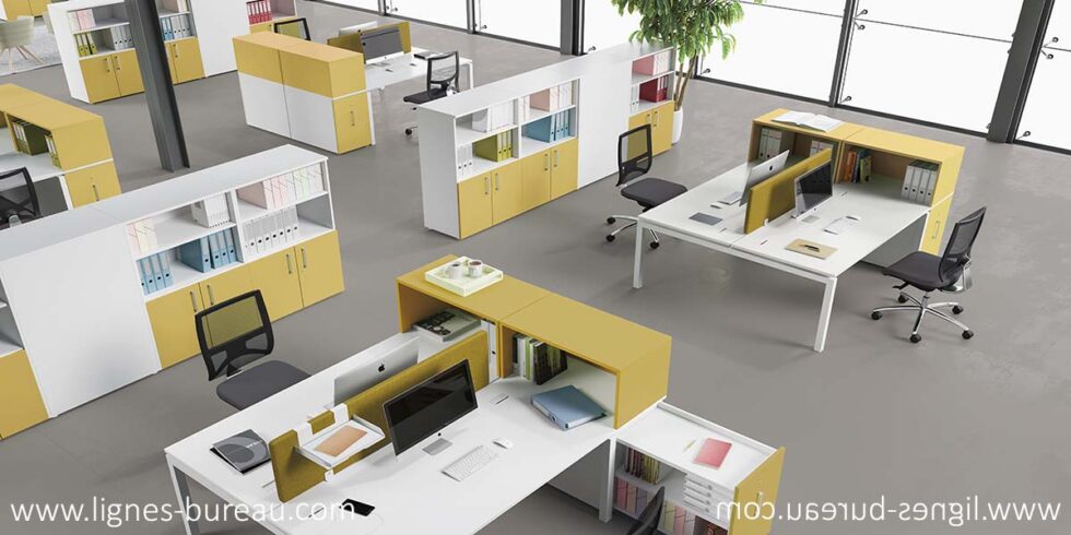 Comment Am Nager Un Bureau Open Space Les R Ponses Avec Lignes Bureau